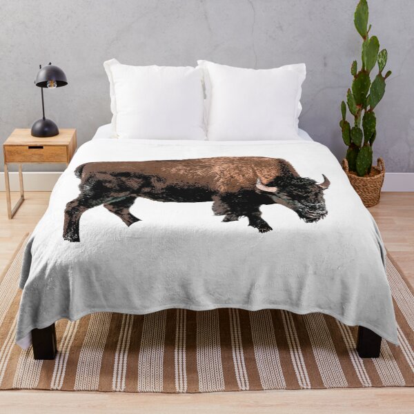 Item preview, Brown Yak Color Print designed and sold by designsasstultd.