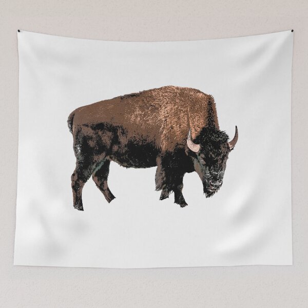Item preview, Brown Yak Color Print designed and sold by designsasstultd.