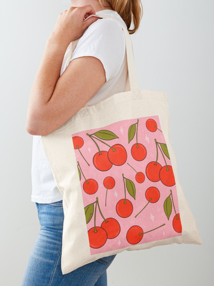 トップス herlipto cherry tee cherry tote bag 新色】HLT Cherry Tote Bag