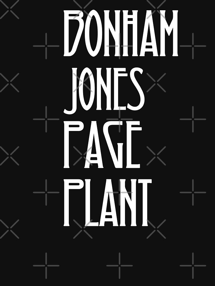 Discover Bonham Jones Page Plant Lightweight Sweatshirt