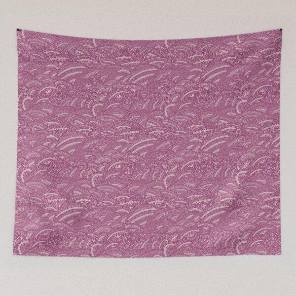 Item preview, Wandering Waves - pink designed and sold by kkati.