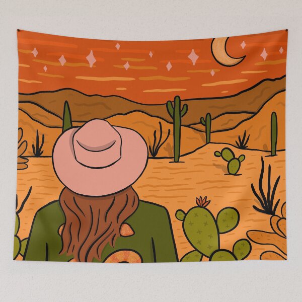 Item preview, Cactus Girl designed and sold by doodlebymeg.