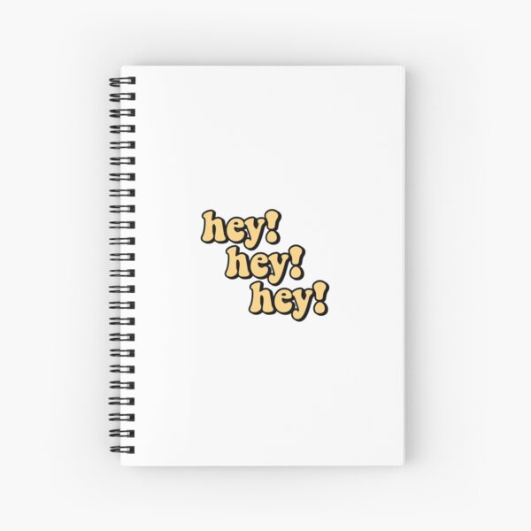 hey hey hey!; haikyuu bokuto Spiral Notebook