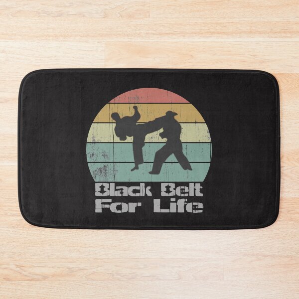 Item preview, Vintage Black Belt For Life Karate Retro Martial Arts designed and sold by UrbanHype.