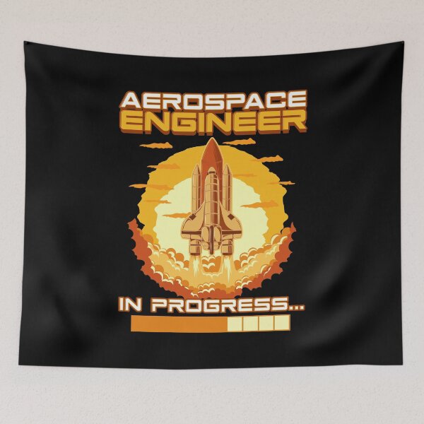 Item preview, Aerospace Engineer In Progress Spaceship Launch designed and sold by perfectpresents.