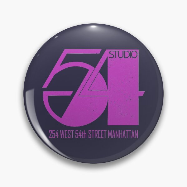 Studio 54 (vintage distressed design) Pin