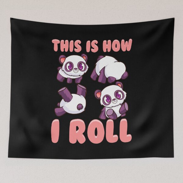 Item preview, Cute This Is How I Roll Panda Funny Little Bear designed and sold by perfectpresents.