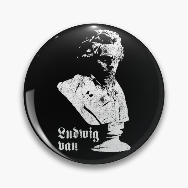 Item preview, Ludwig van (distressed design) designed and sold by siggyspatsky.