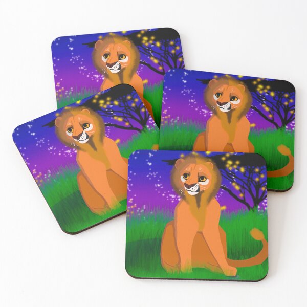 Item preview, Lion At Midnight designed and sold by kevakoi.