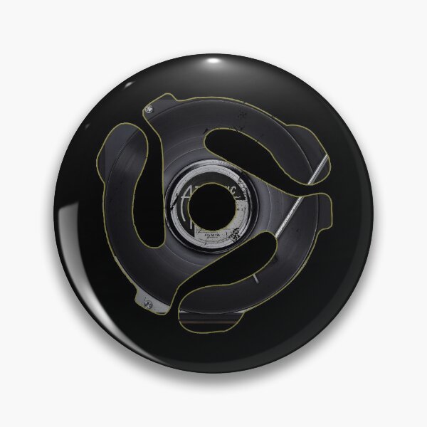 Item preview, Audiophile 45 Adapter (distressed design) designed and sold by siggyspatsky.