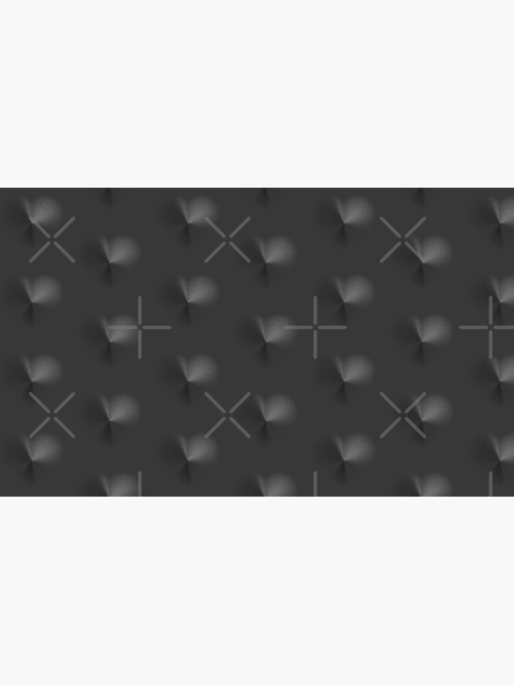 Angle Gradient on Halftone Heart (Charcoal) NOIR by jrbactor