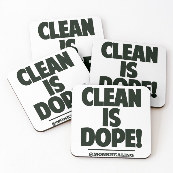 Item preview, Clean is Dope! designed and sold by Soberisdope1.