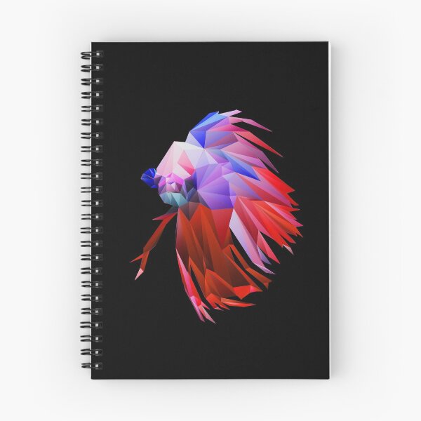 Item preview, Red Crowntail Betta Splendens designed and sold by Maja Andreassen.