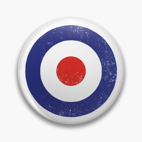 Item preview, Mod Target (distressed design) designed and sold by siggyspatsky.