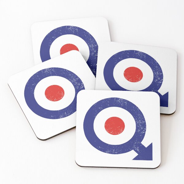Item preview, Mod Target with arrow (distressed design) designed and sold by siggyspatsky.