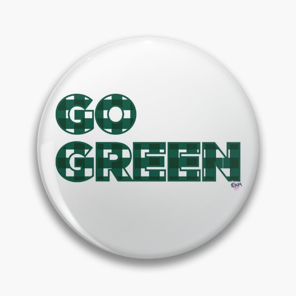 Item preview, Go Green Gingham designed and sold by Emily Markham.