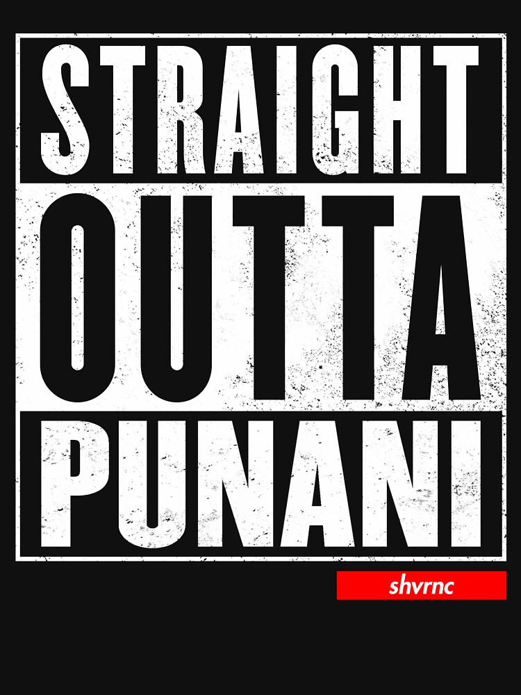 Straight Outta Punani (white) by shvrnc