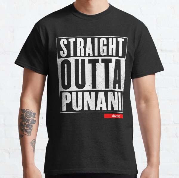 Straight Outta Punani (white) Classic T-Shirt