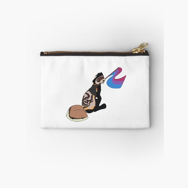 Item preview, LGBT+ Marbled Polecat - Bisexual - Binder designed and sold by DovahCourts.