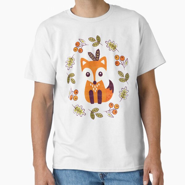 Item preview, Little Red Fox with Autumn Berries designed and sold by Daisy Beatrice.