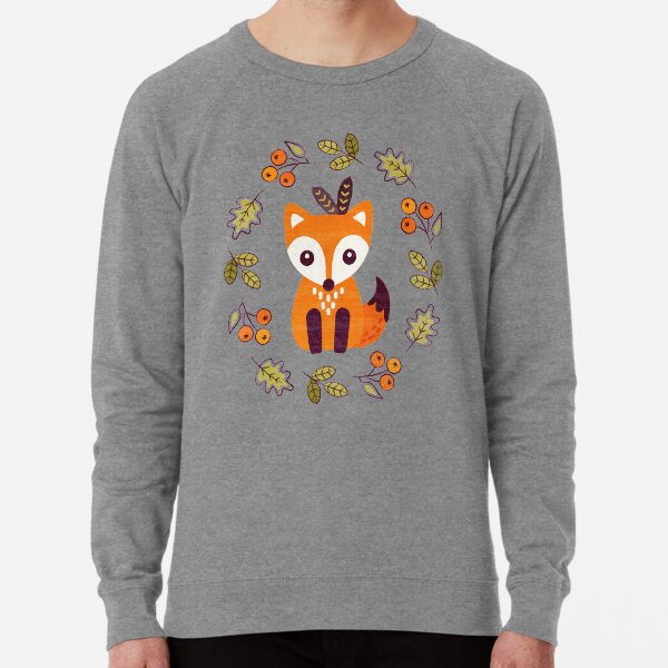 Item preview, Little Red Fox with Autumn Berries designed and sold by Daisy Beatrice.