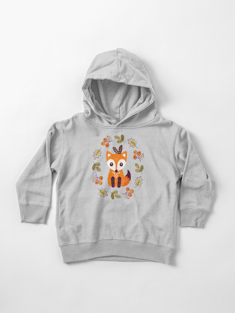 Toddler fox hoodie outlet
