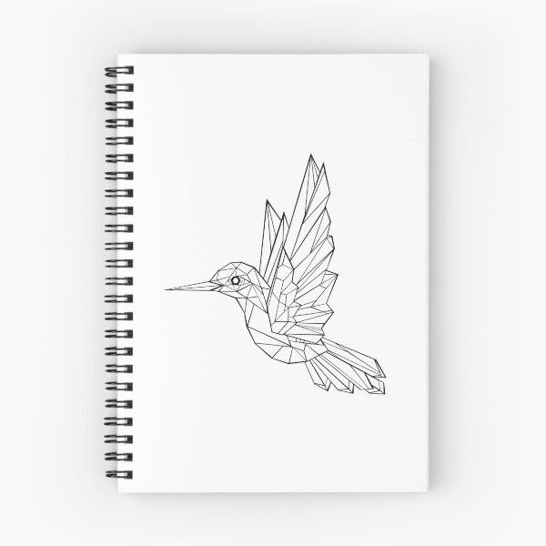 Item preview, Polygonal Hummingbird designed and sold by Blackmoon9.