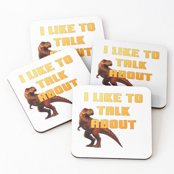 Item preview, I Like to Talk about Dinosaurs  designed and sold by AnJAutismWorld.