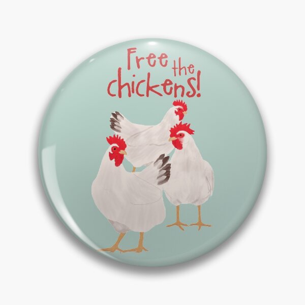 Item preview, Free the Chickens designed and sold by Amy Hadden.
