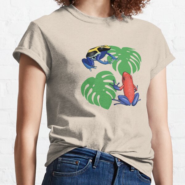 Poison Dart Frogs - Dyeing & Strawberry Classic T-Shirt