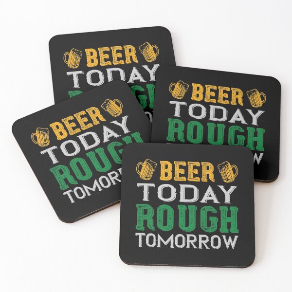 Item preview, Funny St. Patrick's Day gifts, Novelty Irish gift, Ireland holiday, Irish parade Beer today rough tomorrow designed and sold by LoveEveryWear.