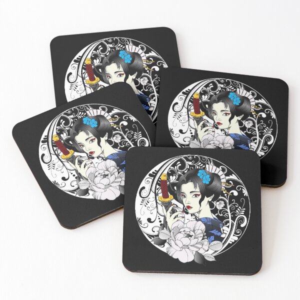Item preview, Yin Yang Samurai girl. designed and sold by emphatic.