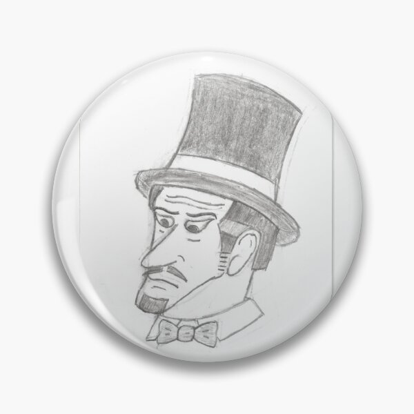 Item preview, Mustachioed Villain [NO. 2 Pencil] designed and sold by Nathaniel E. Dearing.