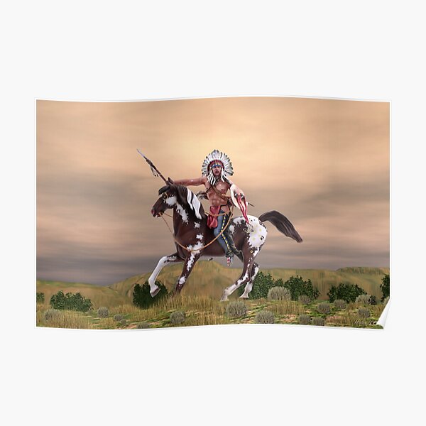 OLD WEST POSTERS ARMY CALVARY CUSTER BIGHORN BULL GERONIMO CRAZY CHIEF TEEPEE