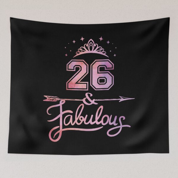 Item preview, Women 26 Years Old And Fabulous Happy 26th Birthday product designed and sold by Grabitees.