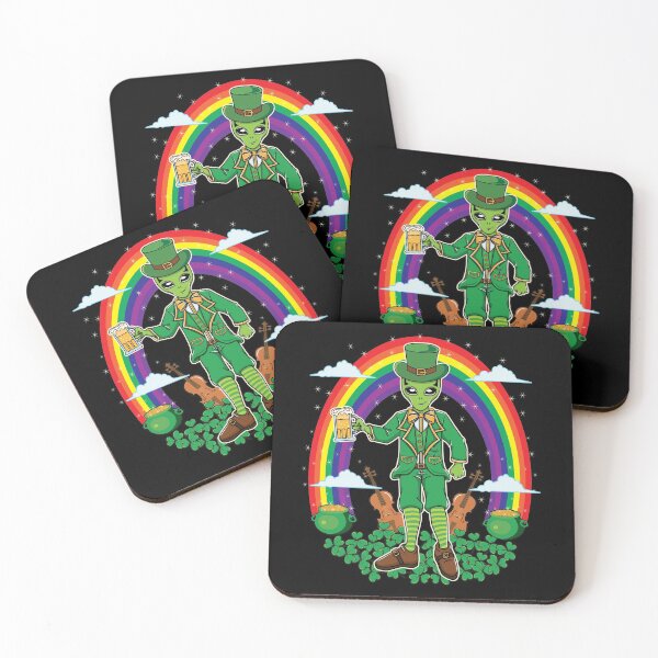 Item preview, Interstellar Leprechaun designed and sold by Alchemytshirts.