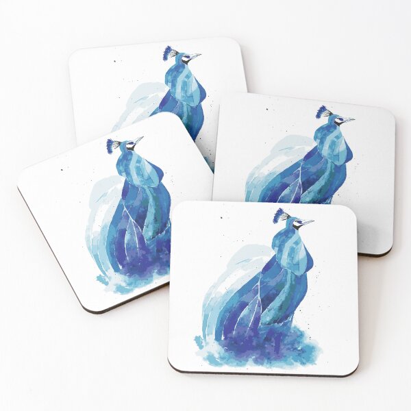 Item preview, Royal Blue Peacock designed and sold by Aquarela1.