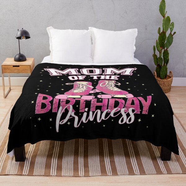 Item preview, Mom Of The Birthday Princess Girl Roller Skate Party product designed and sold by Grabitees.