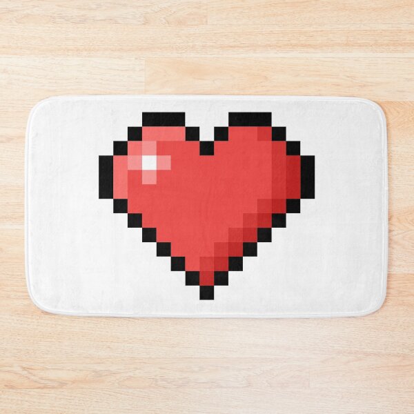 Item preview, Red Pixel Heart Nerdy designed and sold by RamenPoodle.