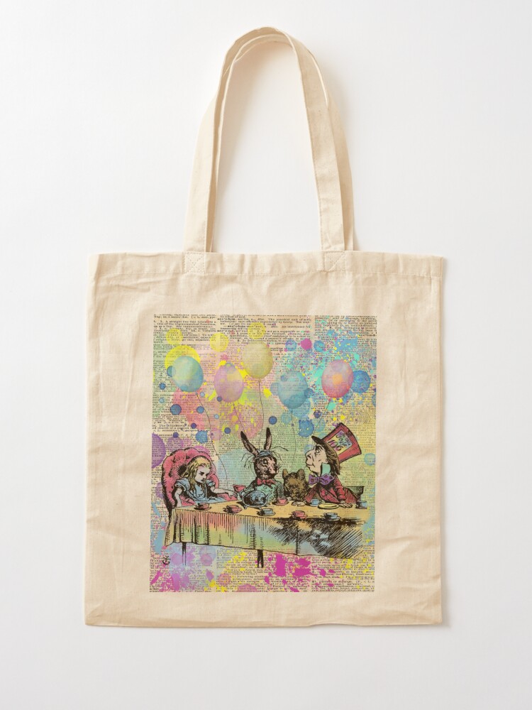 Tea Party Celebration - Alice In Wonderland Tote Bag for Sale by