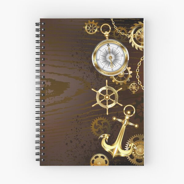 Item preview, Wooden Background with Mechanical Seahorse ( Steampunk ) designed and sold by Blackmoon9.