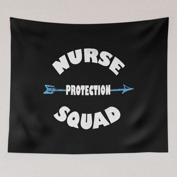Item preview, Nurse Protection Squad - Cute Matching Nursing graphic designed and sold by Grabitees.
