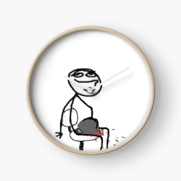 Today I Will Crush my Greasy Cock and Balls with a Rock Clock