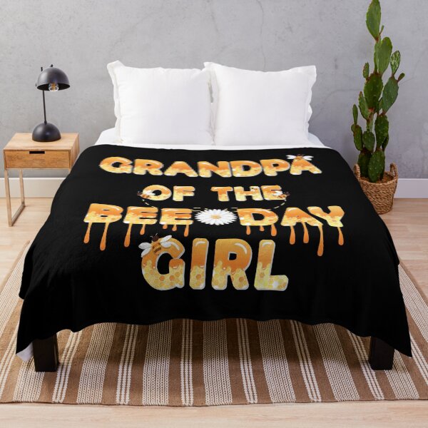 Item preview, Grandpa Of The Bee Day Girl Birthday Matching Party design designed and sold by Grabitees.