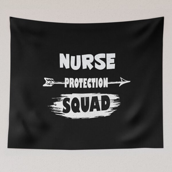 Item preview, Nurse Protection Squad - Cute Matching Nursing print designed and sold by Grabitees.