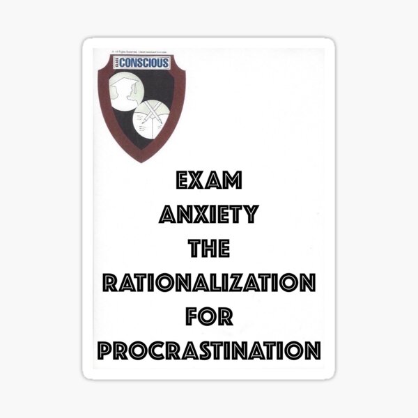 Item preview, EXAM ANXIETY-BLACK  designed and sold by CCCREW.
