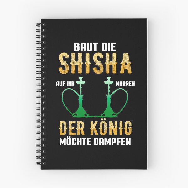 Item preview, Shisha the king smoke vaping gift designed and sold by redshirtz.