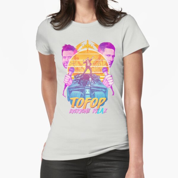 TOFOP - Everyone reLAx (t-shirts) Fitted T-Shirt