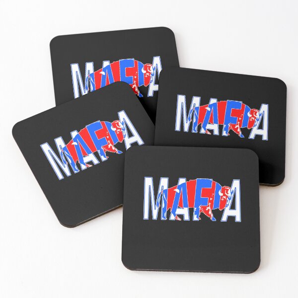 Aperçu de l'œuvre Bills Mafia Buffalo Football Fan Design rétro créée et vendue par Lighvision.