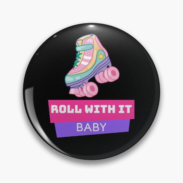 Item preview, Roller Wit It Baby Roller Skate Digital Art designed and sold by createdbycam.